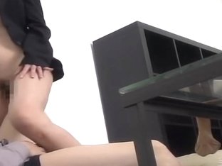 Jap Secretary Gets Her Snatch Filled In Spy Cam Sex Video