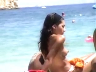 Amazing Compilation Of Hot Angels On The Nudist Beach