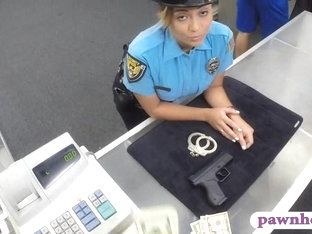 Big Ass Police Officer Boned By Pawn Keeper At The Pawnshop