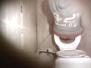 Hidden Camera Over The Toilet
