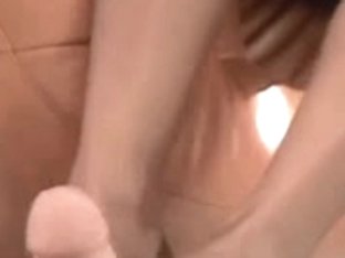 Sexy Mother I'd Like To Fuck Nylons Tease With Footjob Finish