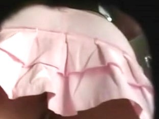 Upskirt Footage Of A Eye-catching Bums On Spy Cam