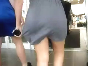 Amazing Cheeks In Skirt