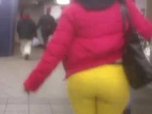 Yellow Ass Walking