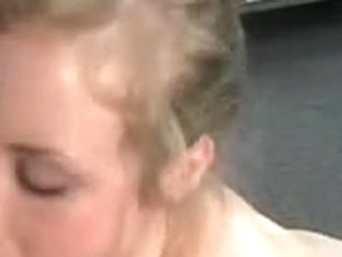 Cute Blonde Can't Resist The Power Of A Hard Cock