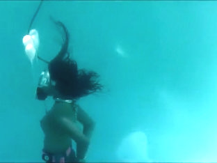 Underwater Girl Bondage