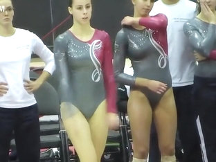 Delicious Gymnast With Big Ass Performs Some Amazing Moves