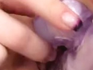 Sophia Purple Sex Toy With Clitoris Stimulator