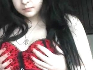 Gothic Teens Lapdance And Play With Cock