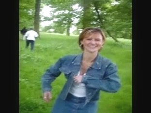 Aged Wife Takes A Walk In Park And Sucks 2 Darksome Dongs
