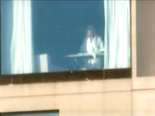 Spying Hotel Room Window