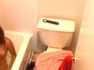 Hidden Livecam Caught Juvenile Cutie Taking A Washroom
