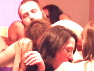 Horny Couples Enjoy Their First Orgy At The Swing House