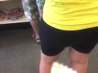 Mature Pawg In Bike Shorts