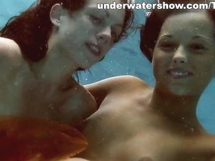 Underwatershow Video: Krasula Fedorchuk And Liza Rachinska