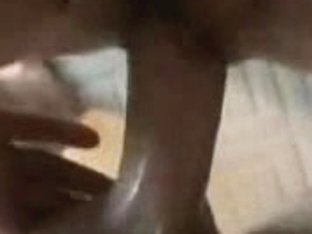 Amazing wench recording her masturbation process on webcam