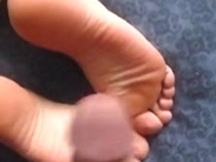 Wife Cum On Feet Soles