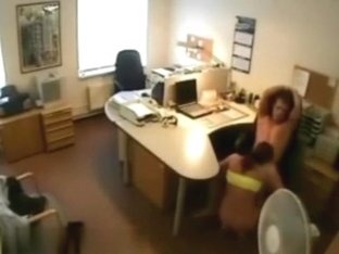 Chubby brunette hiddenary and boss sex fantasy in the office