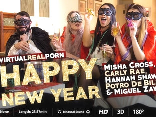 Carly Rae & Hannah Shaw & Miguel Zayas & Misha Cross & Potro De Bilbao In Happy New Year - Virtual.