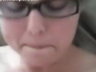 Nerdy Glassed Brunette Gets POV Doggystyle And Missionary Fucked