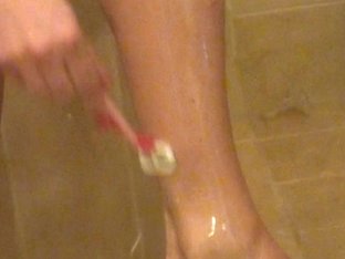 Private Showering And Shaving Home Video
