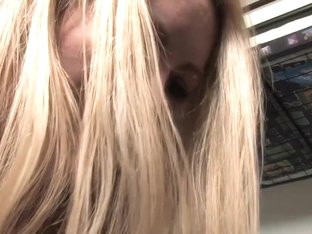 Girls Out West - Australian Blonde Toys Her Hairy Cunt