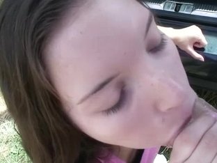 Legal Age Teenager Anita Pays The Driver With A Quick Sex Along The Road