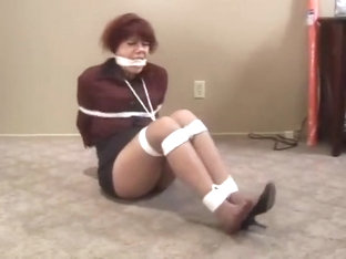 Mature MILF Bound And Gagged