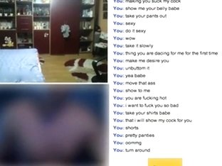Pigtailed Romanian Girl Has Cybersex With A Stranger On Omegle