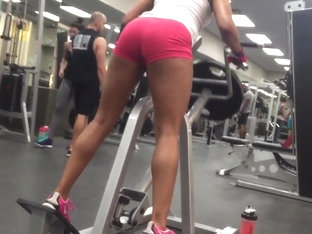 Hot MILF At The Gym In Spandex Part 2