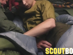 Scoutboys Austin Young Fucked Outside In Tent By Older Daddy