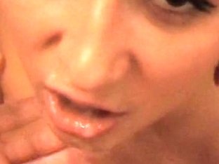 Giant Non-professional Weenie Probing Gal And Cumming In Her Face Hole