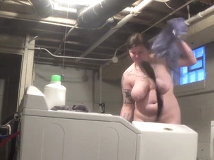 Doing The Laundry Naked In A Shared Basement (you Can Hear My Neighbors!)