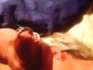 Guy Bits Hard Blonde Slut's Face And Cums On Her Nose