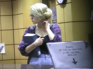 Sexy Young Librarian Got Big Boobs