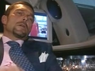 Limo Anal In Exposed Stockings