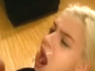 Teen Blonde Whore Sucks For Loads Of Cum