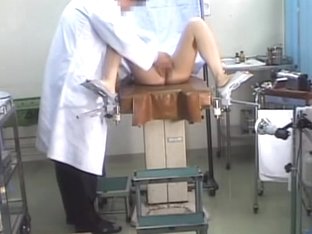 Japanese Hottie Exposed In A Medical Exam Voyeur Video
