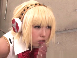 Japanese Cosplay Hottie Doggystyle Drilled