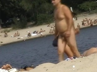 Voyeur Preys On A Juicy Ass On The Nudist Beach
