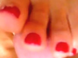 Art Of Cook Jerking, Footjob, Bewitching Meatballs And Feets, Red Nails