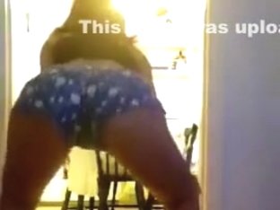Outstanding Ass Popping Phone Constricted Clothing Movie Scene