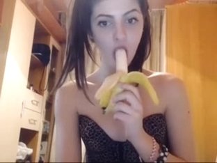 I Suck A Banana Like It Was Cock