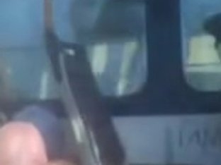 Lewd Man Wants Sweet Bus Passenger See His Hard Dick