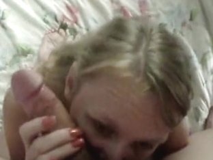 Older Wife Rides Him And Takes Large Facial