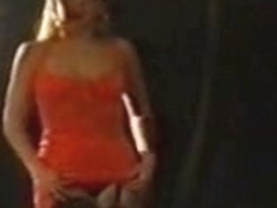 Mature Wife Takes Her Red Dress Off And Strips For Her Husband