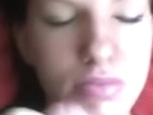 Non-professional Girlfriend Full Blow Job With Cum In Face Hole