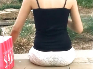 Sweetie's See Thru Skirt Shows A Thong