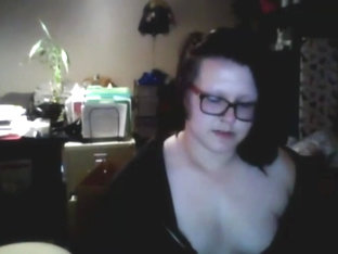 Shy Chubby Emo Girl On Skype