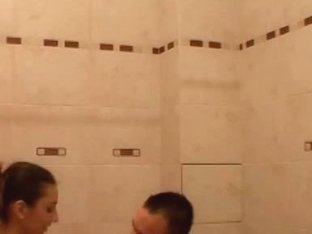 Tittyfuck And Bathroom Action By Real Czech Couple